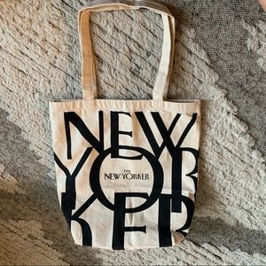 THe New Yorker canvas tote